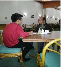 Gambar 9. Foto Saat Wawancara Kepada Sekretaris FKUB Kota Medan 
