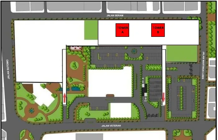 Gambar 5.5 Blockplan apartemen 
