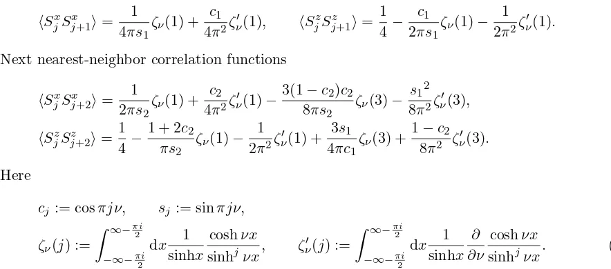 Table 1. von Neumann entropy S(n) of a finite sub-chain of length n.