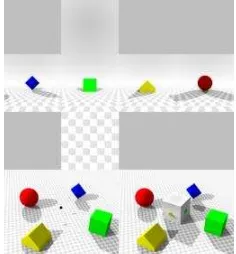 Gambar 2. Refleksi dengan Cube Map 