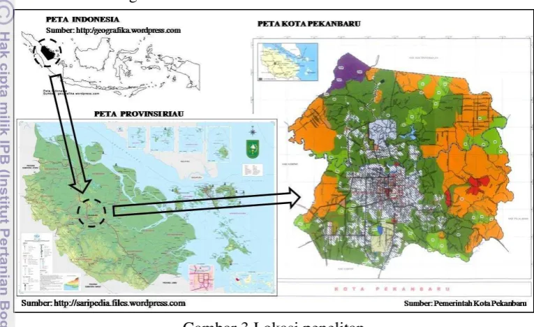 Gambar 3 Lokasi penelitan 