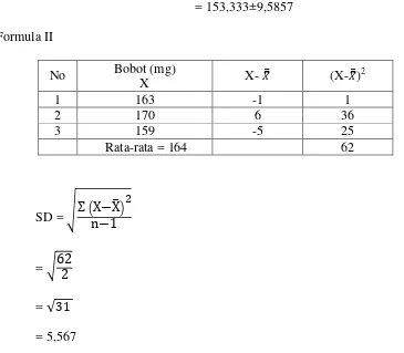 tabel = α/2, dk = 2,91999, data diterima jika t hitung < t tabel 