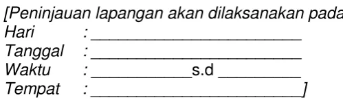 Tabel IV - 4 Daftar Personil inti