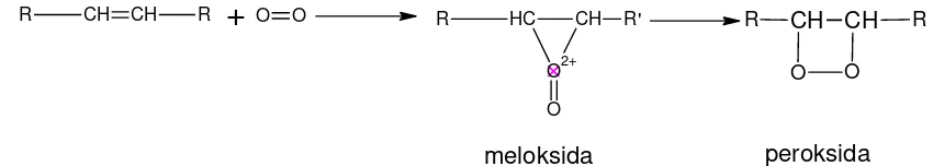 Gambar 2.4. Reaksi pembentukan peroksida 