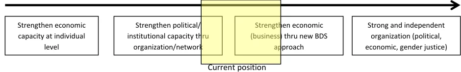 Figure 3 Evolution of BDS Capacity Development