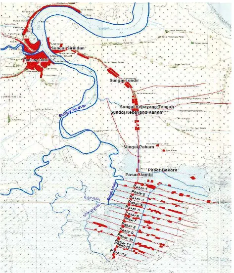 Gambar 3.2 : Peta Daerah Aliran Sungai Sei Kepayang 