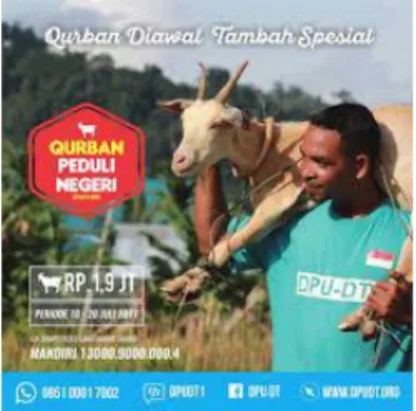 Gambar 2.5 Program Qurbanku, September 2018. 