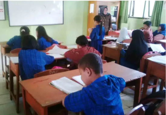 Foto 7. Proses Pembelajaran PAI di SD Negeri 03 Metro Barat 