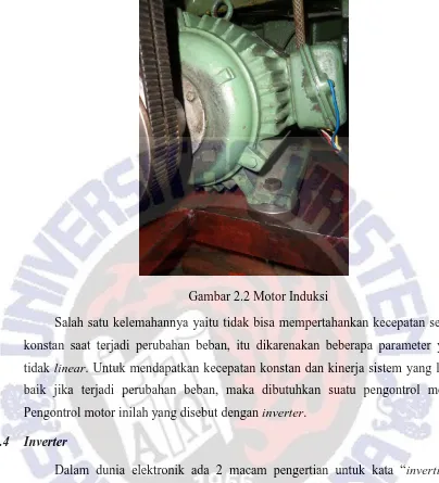 Gambar 2.2 Motor Induksi 