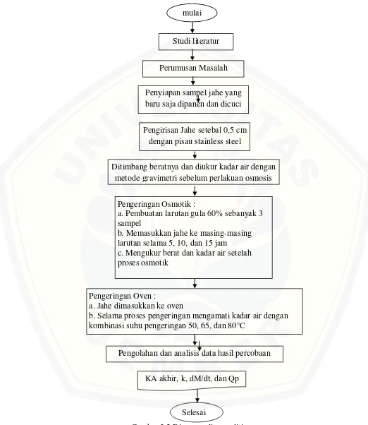 Gambar 3.2 Diagram alir penelitian 