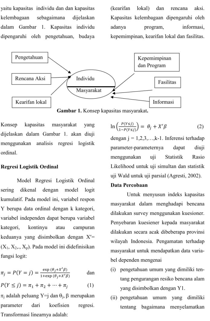 Gambar 1. Konsep kapasitas masyarakat. 