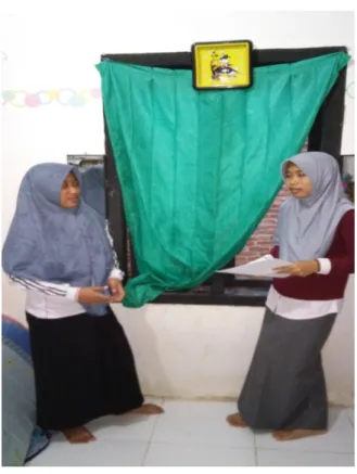 Foto saat Wawancara dengan Siswa SMA TMI Roudlatul Qur’an 