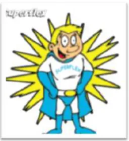 Gambar 1 Superhero Superflex ® Sumber: (Madrigal &amp; Winner, 2008) 