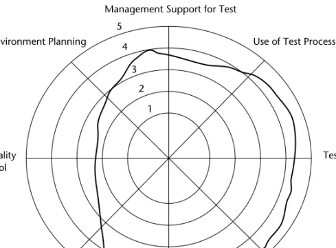 Figure 1-4 Example of a software testing organization using a test as a part of development.