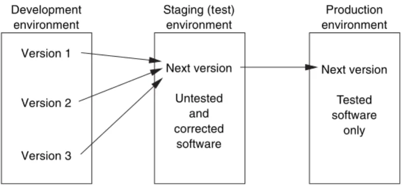 Figure 10.1   Simple computing environment strategyDevelopment