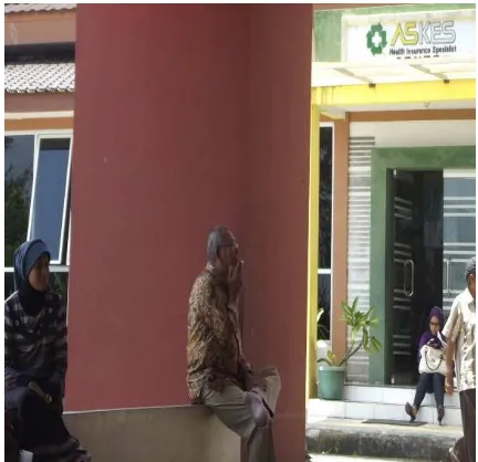 Gambar 1.1Pelanggaran Perda Rokok oleh Pegawai RSUD Kota Padang Panjang