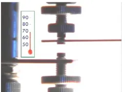 Gambar 4.8 Termometer gas.