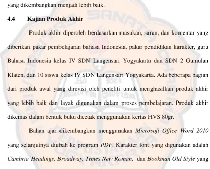 Tabel 6 . Komentar siswa dan revisi 