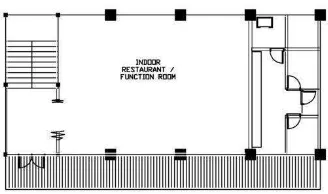 Gambar 5.31 Denah Lantai 2 Restoran 