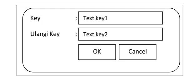 Gambar 4.7 : Storyboard menu input key 
