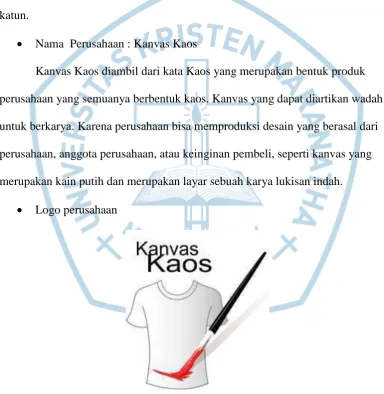 Gambar 1.1 Logo Perusahaan Kanvas Kaos 