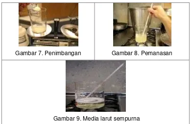 Gambar 7. Penimbangan  