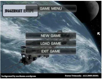 Gambar 5 Tampilan Game Menu 