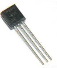 Gambar 2.5. Sensor suhu udara IC LM 35 
