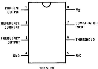 Gambar 2.7 Diagram koneksi IC LM331 