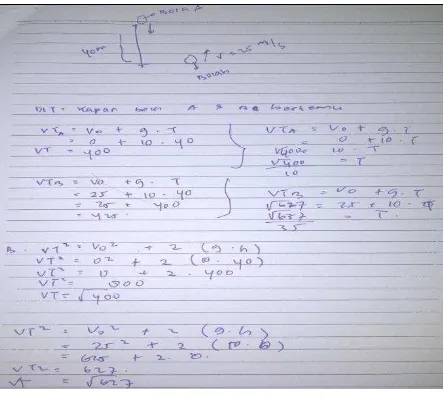 Gambar 4. Jawaban tertulis R2  