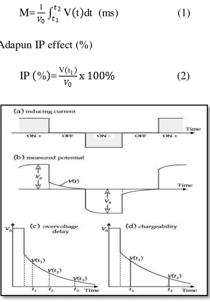 Gambar 1 Konsep pengukuran IP kawasan waktu (Lowrie, W.,2007). 