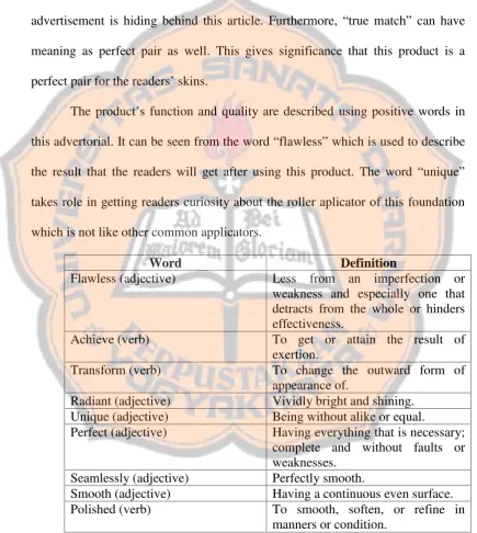 Table 1.9 for content of Looking For Your True Match?