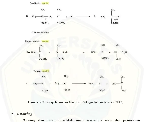 Gambar 2.5 Tahap Terminasi (Sumber: Sakaguchi dan Powers, 2012) 