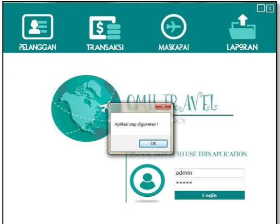 Gambar 4.3 Tampilan Data Pelanggan  