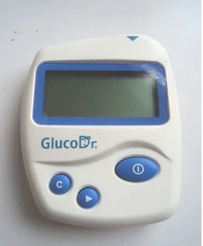 Gambar Alat pengukur glukosa darah 