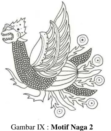Gambar IX : Motif Naga 2