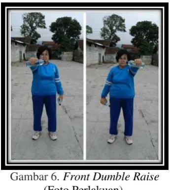 Gambar 6. Front Dumble Raise 