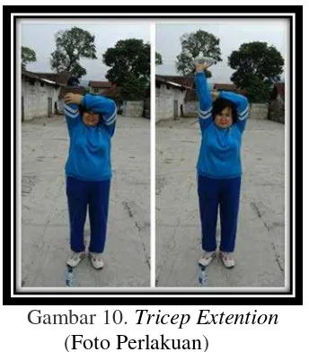 Gambar 10. Tricep Extention 