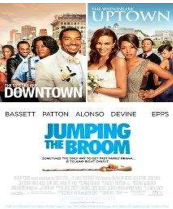 Figure 1. DVD Cover of Jumping the Broom (Poster)  
