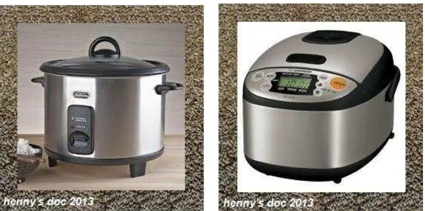 Gambar 2.11 Bentuk fisik  rice cooker 