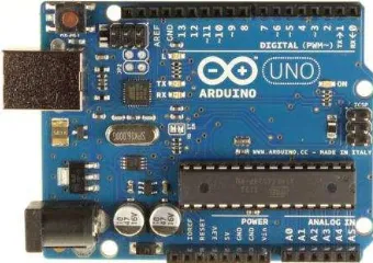 Gambar 1  Arduino Uno ATMega328  (Durfee 2011) 