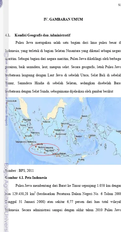 Gambar 4.1. Peta Indonesia 