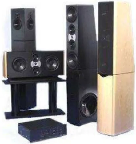 Gambar 1. THX Ultra2 speaker system  Photo courtesy HowStuffWorks Shopper 