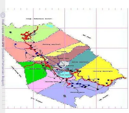Gambar 6. Peta Wilayah Kabupaten Kerinci 