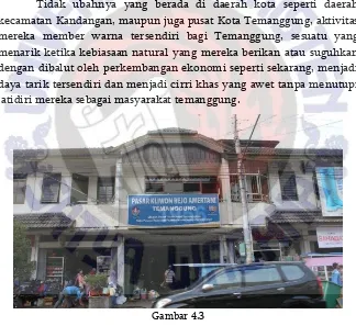 Gambar 4.3 Pasar Kliwon Rejo Mertani Temanggung  