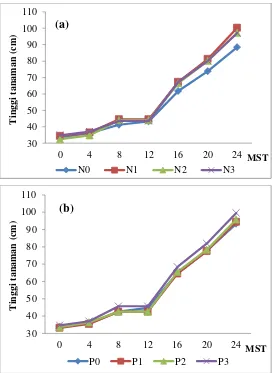 Tabel 1. Laju pertumbuhan bibit kelapa sawit selama penelitian 