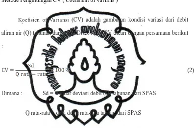 Tabel 3. Klasifikasi Nilai Coefisien of Varians (CV) 