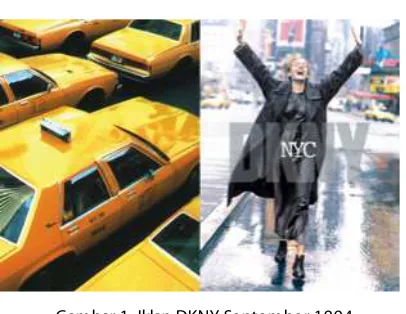 Gambar 1. Iklan DKNY September 1994 