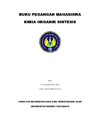 Buku Kimia Organik Sintesis