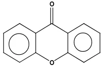 Figure 1.  The molecular xanthone compounds 